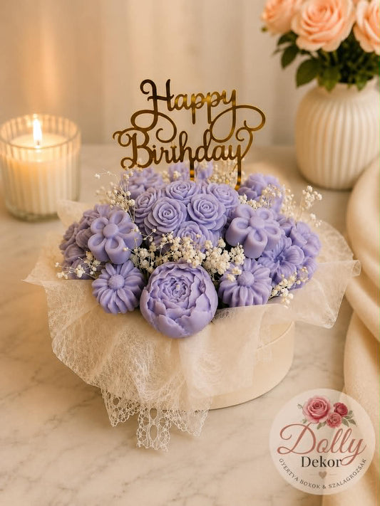 Purple Birthday Candle Box 💜